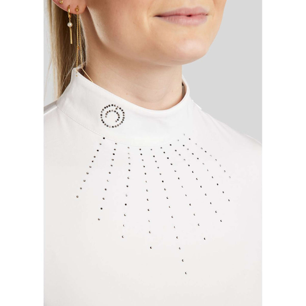 Montar Camiseta de Competición MoEmilia Mangas Largas Blanco