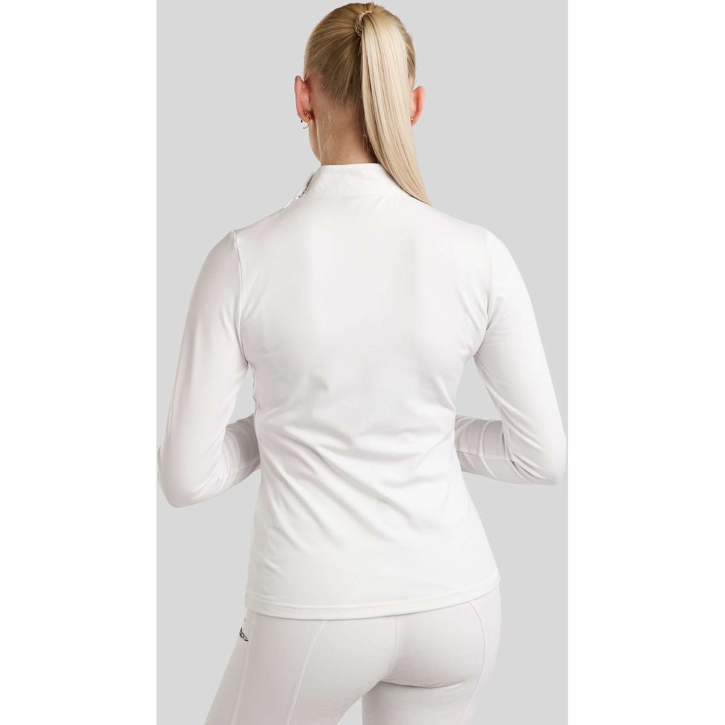 Montar Camiseta de Competición MoEmilia Mangas Largas Blanco