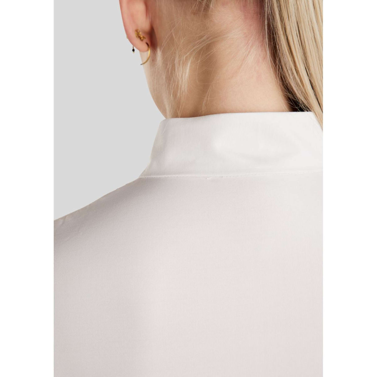 Montar Camiseta de Competición MoCha Mangas Largas Blanco