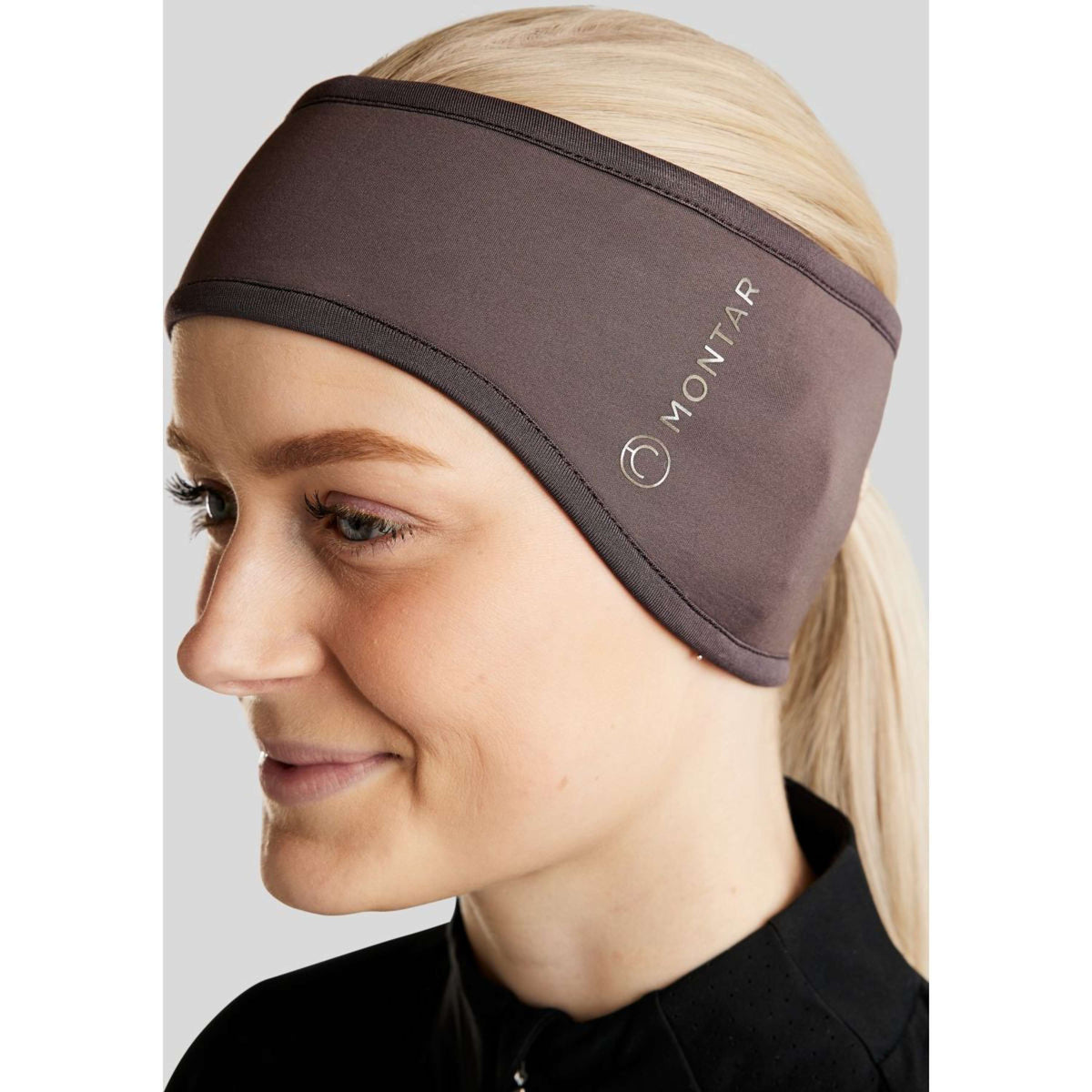 Montar Cinta para la cabeza MoEdith Black Peony