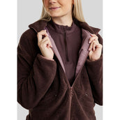 Montar Sudadera con capucha y cremallera MoEva Black Peony