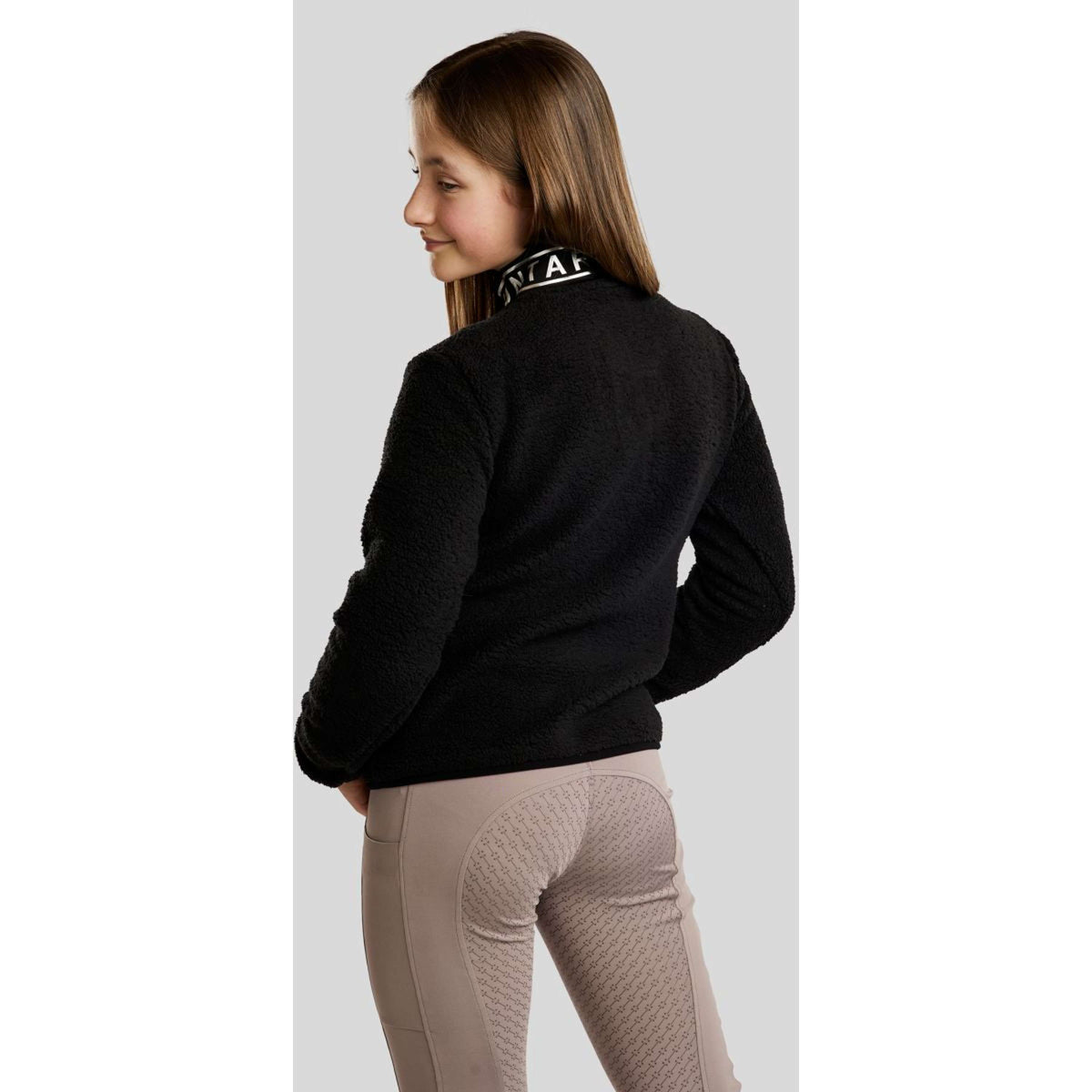Montar Sudadera con capucha y cremallera MoSille Negro