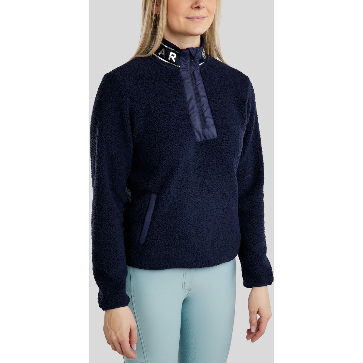 Montar Sudadera con capucha y cremallera MoSille Navy