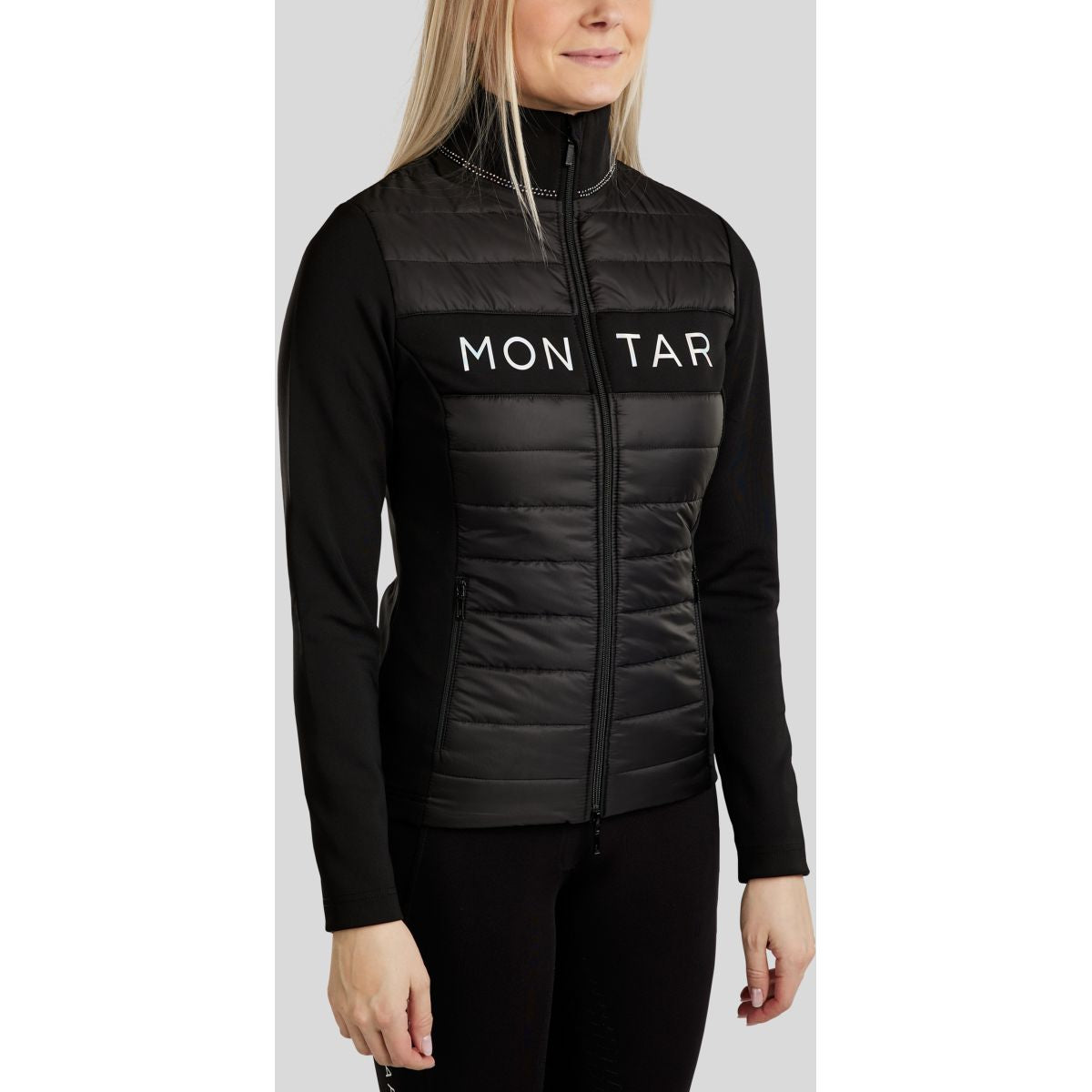 Montar Sudadera con capucha y cremallera MoCha Negro