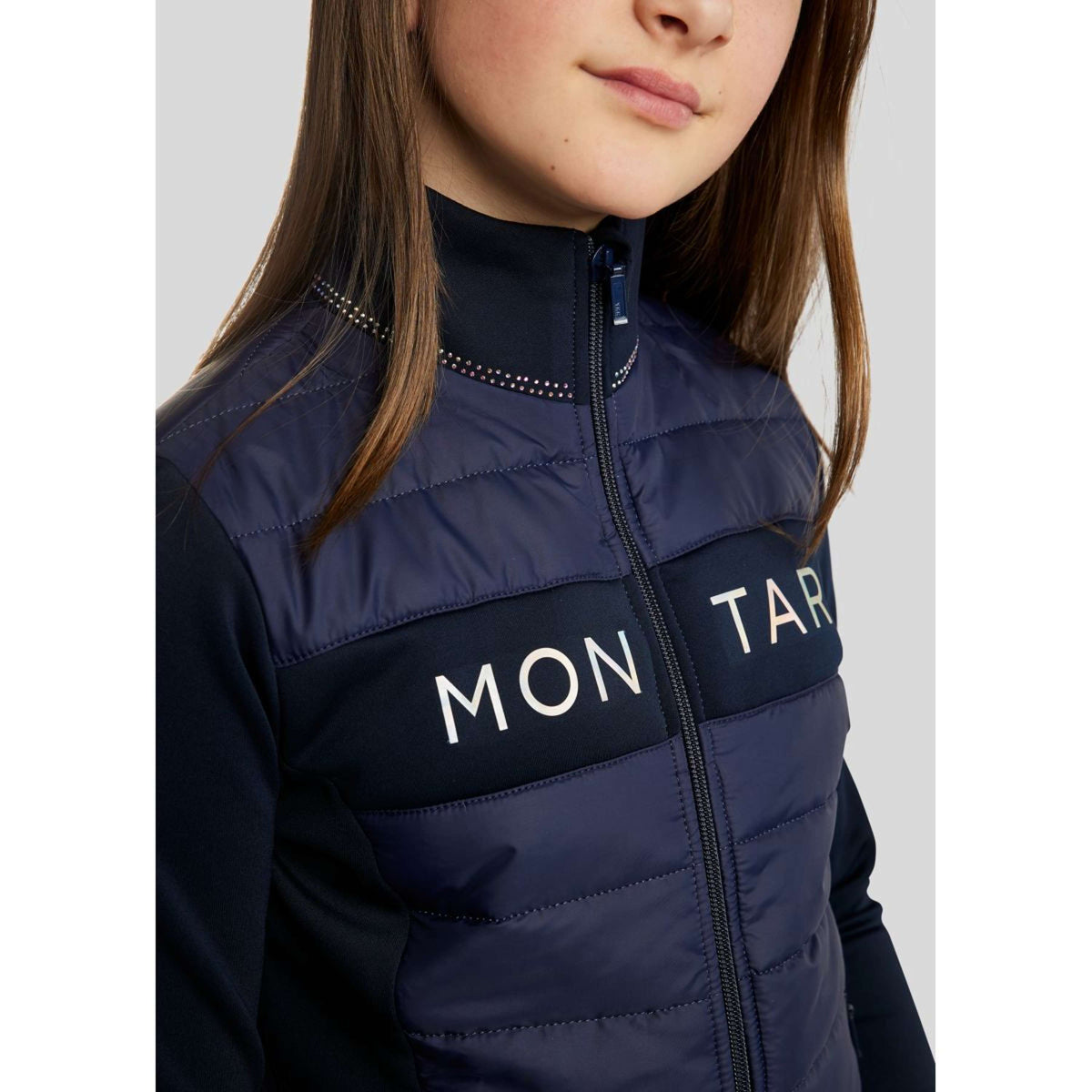 Montar Sudadera con capucha y cremallera MoCha Navy