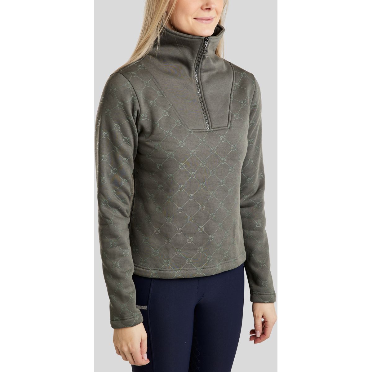 Montar Sudadera con capucha y cremallera MoLara Jade
