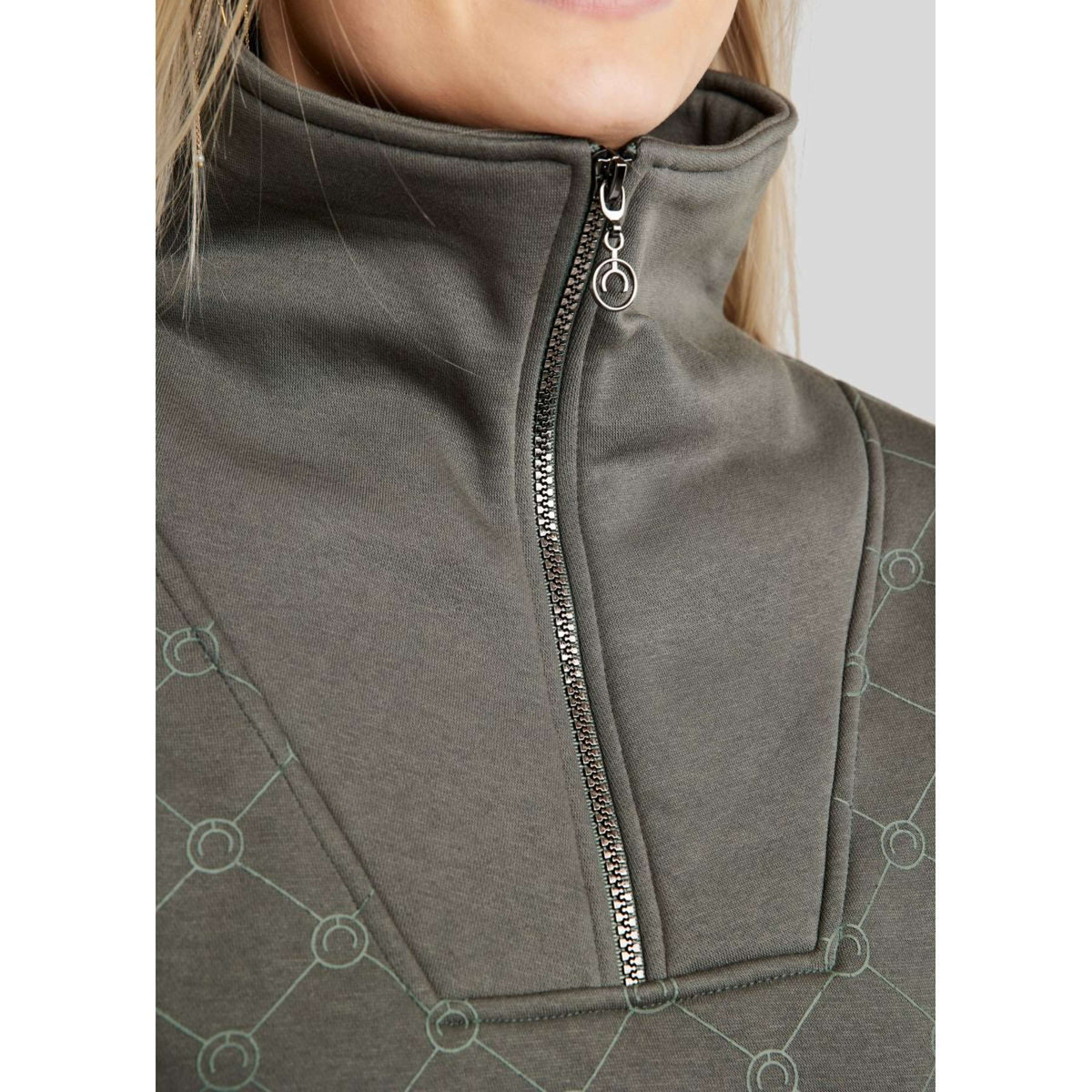 Montar Sudadera con capucha y cremallera MoLara Jade