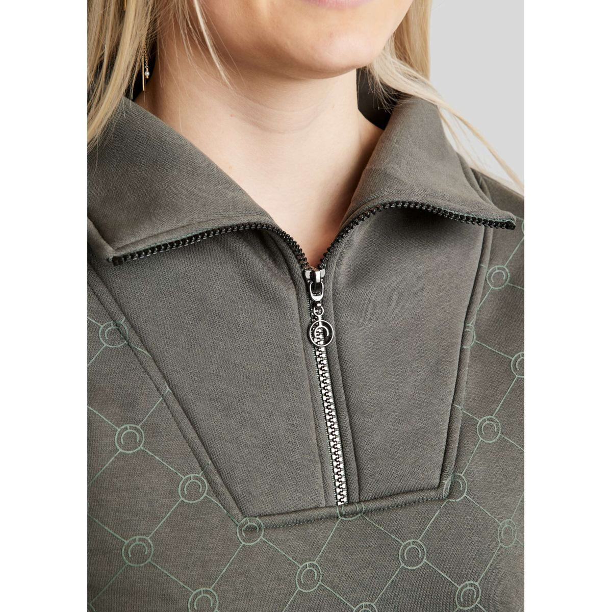 Montar Sudadera con capucha y cremallera MoLara Jade