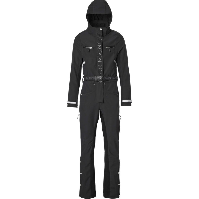 Mountain Horse Mono de equitación Jen Softshell Negro
