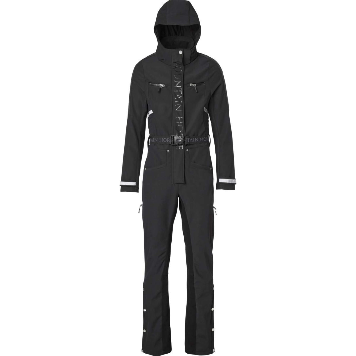 Mountain Horse Mono de equitación Jen Softshell Negro