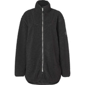 Mountain Horse Sudadera con capucha y cremallera Emma Pile Negro