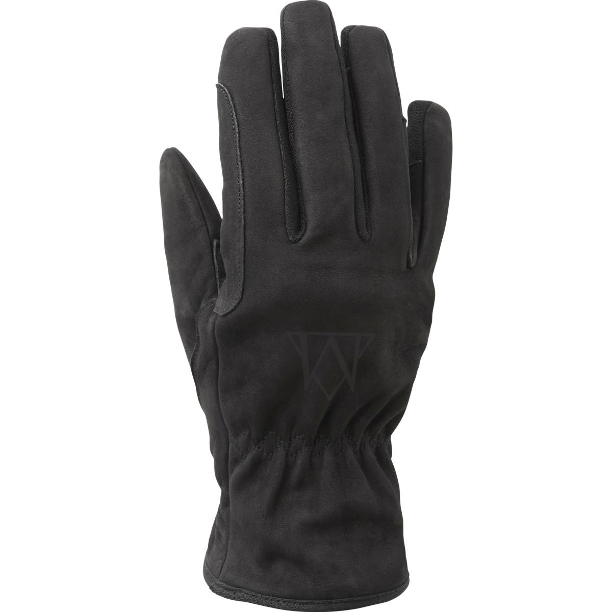 Mountain Horse Guantes Leather Fleece Negro