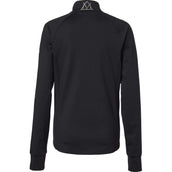 Mountain Horse Sudadera con capucha y cremallera Opal Tech Fleece Negro