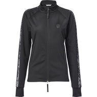 Mountain Horse Sudadera con capucha y cremallera Opal Tech Fleece Negro