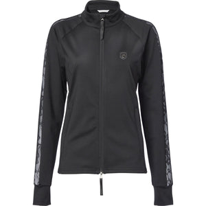 Mountain Horse Sudadera con capucha y cremallera Opal Tech Fleece Negro