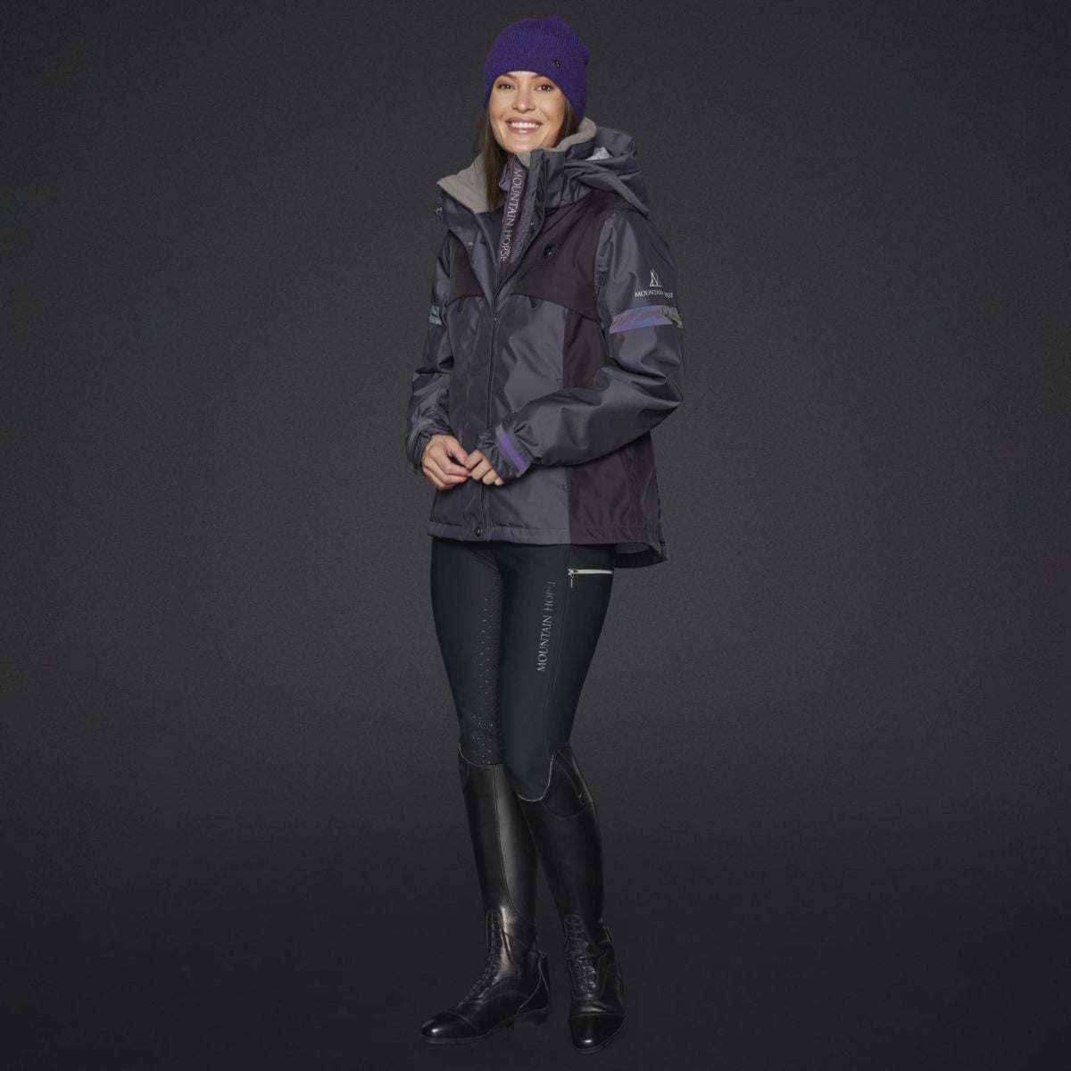 Mountain Horse Chaqueta Royal Grace Morado profundo