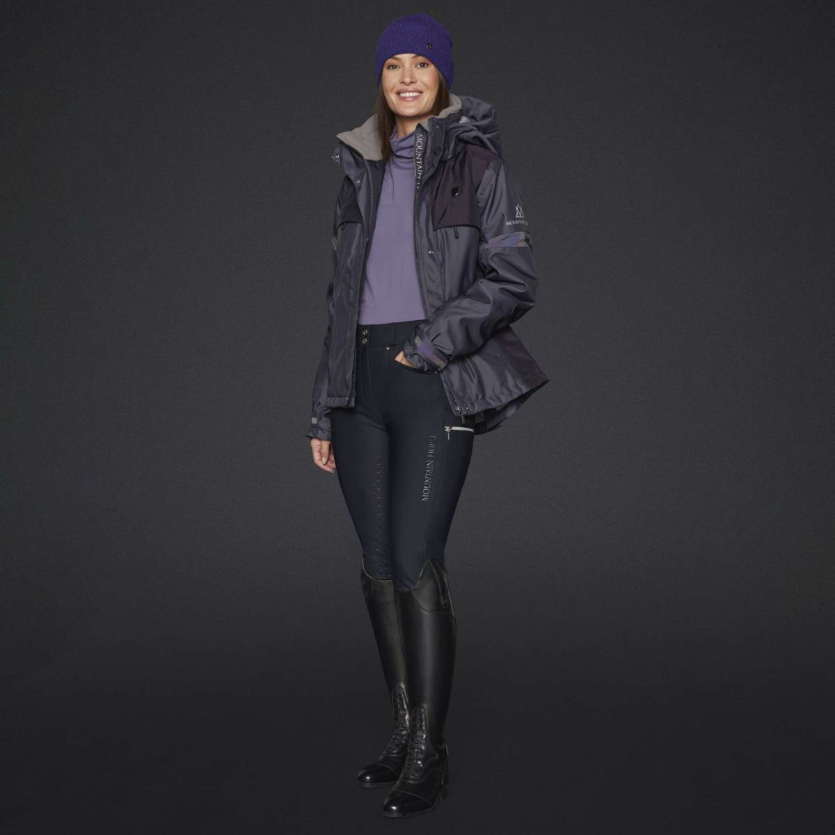 Mountain Horse Chaqueta Royal Grace Morado profundo