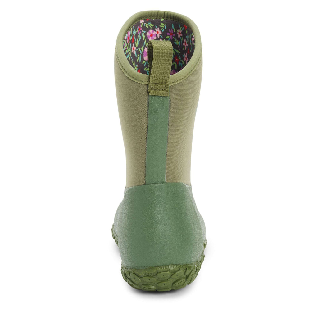 Muck Boot Muckster II Mid Mujer Verde Rosa Imprimir