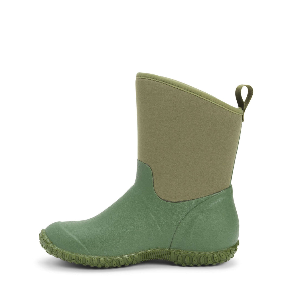 Muck Boot Muckster II Mid Mujer Verde Rosa Imprimir