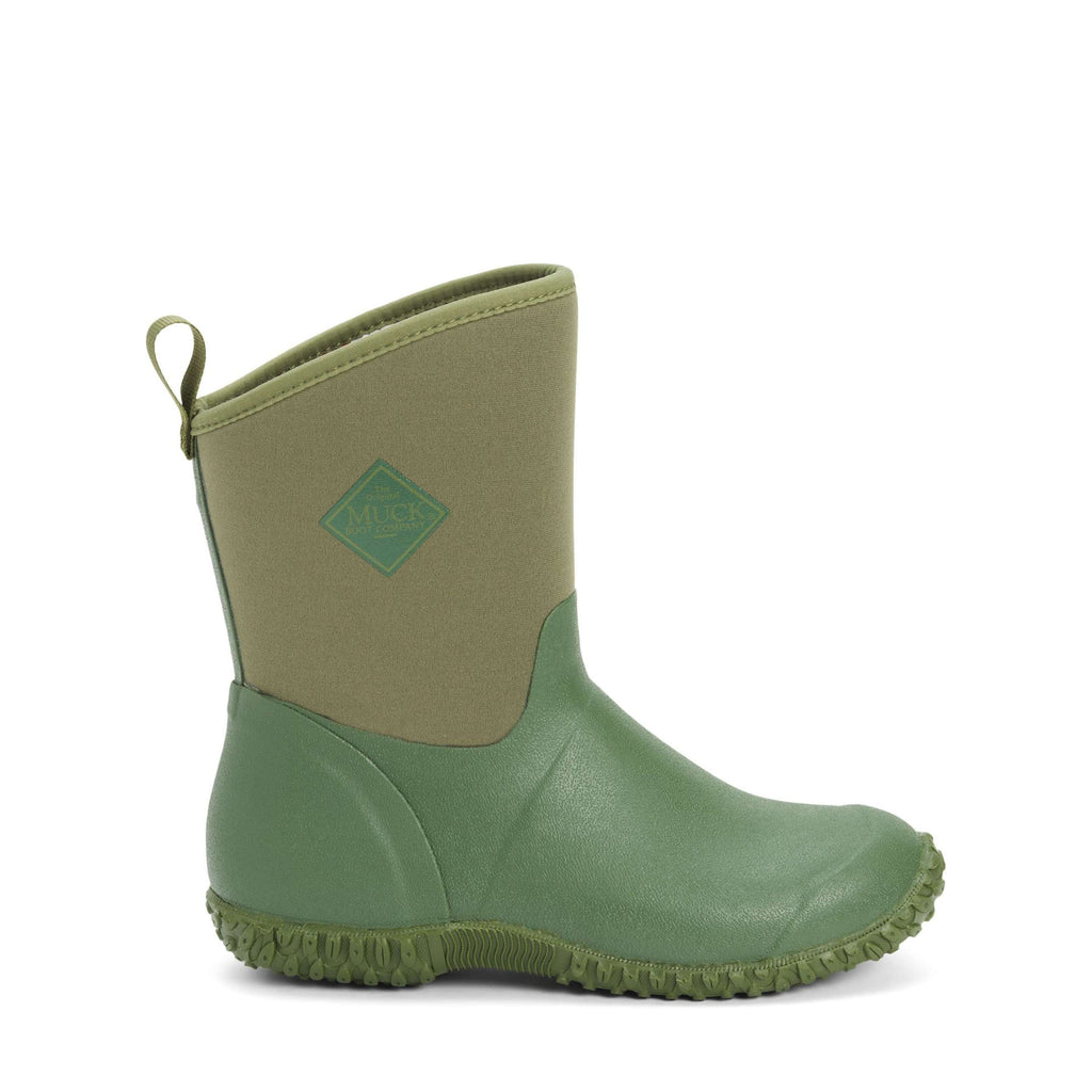 Muck Boot Muckster II Mid Mujer Verde Rosa Imprimir