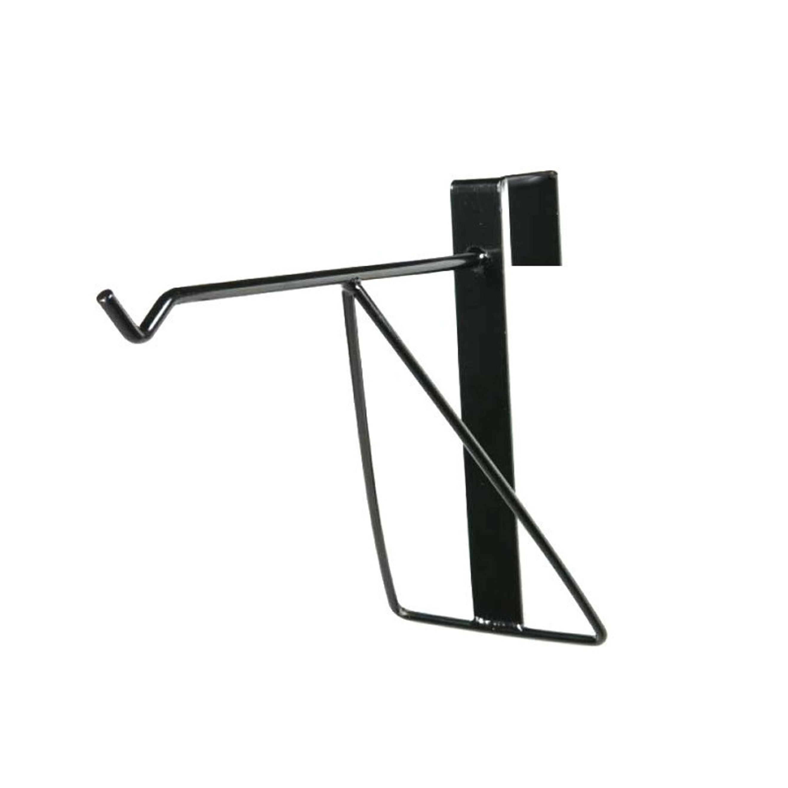 One Equestrian Soporte para Colgador de Cabezadas de 4 Ganchos Negro