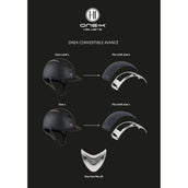 OneK Casco Avancé Convertible Matt Negro