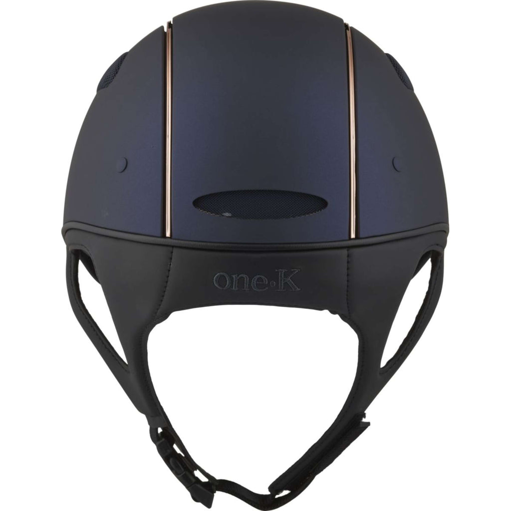 OneK Casco Defender Pro Matt Líneas Rosegold Navy