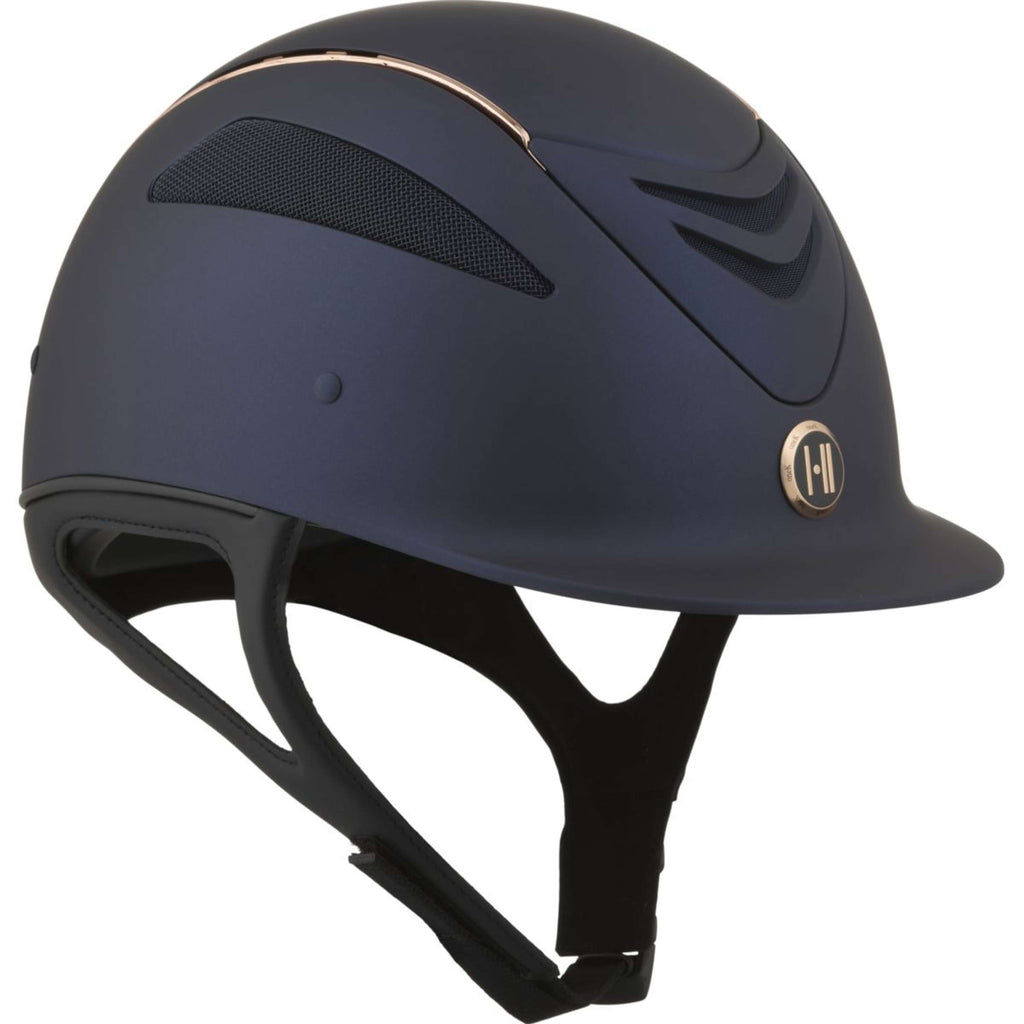 OneK Casco Defender Pro Matt Líneas Rosegold Navy