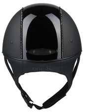 OneK Casco Mips Defender Matt Glossy Top Swarovski Negro