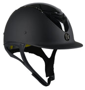 OneK Casco Mips Defender Matt Glossy Top Swarovski Negro