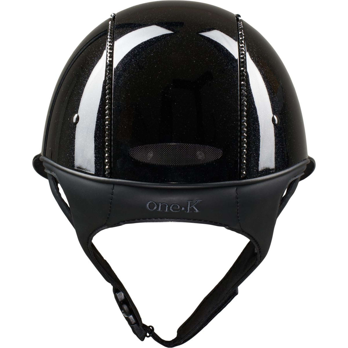 OneK Casco Avancé Lux Shimmer Black Swarovski Negro