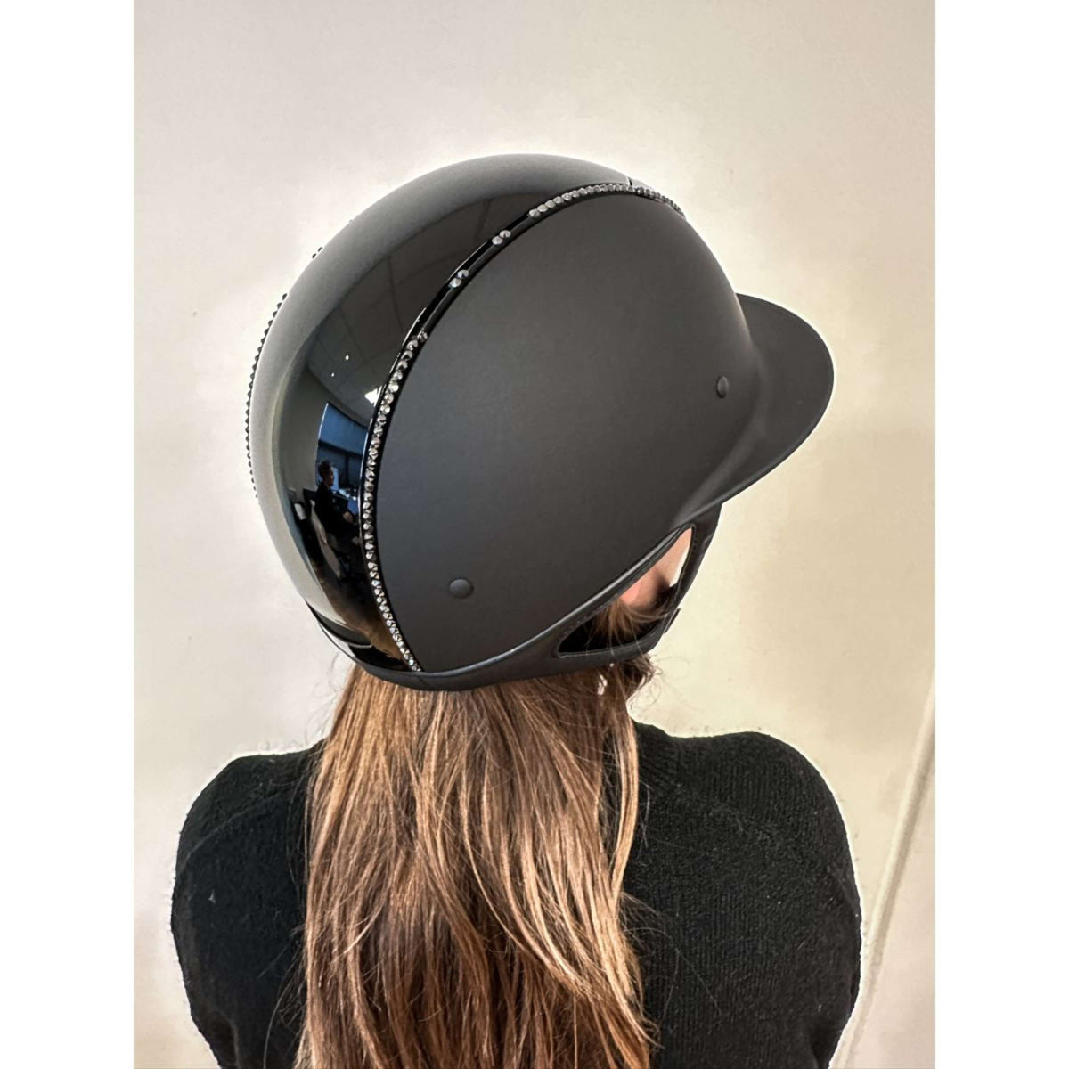 OneK Casco Avancé Lux Matt Glossy Top Negro