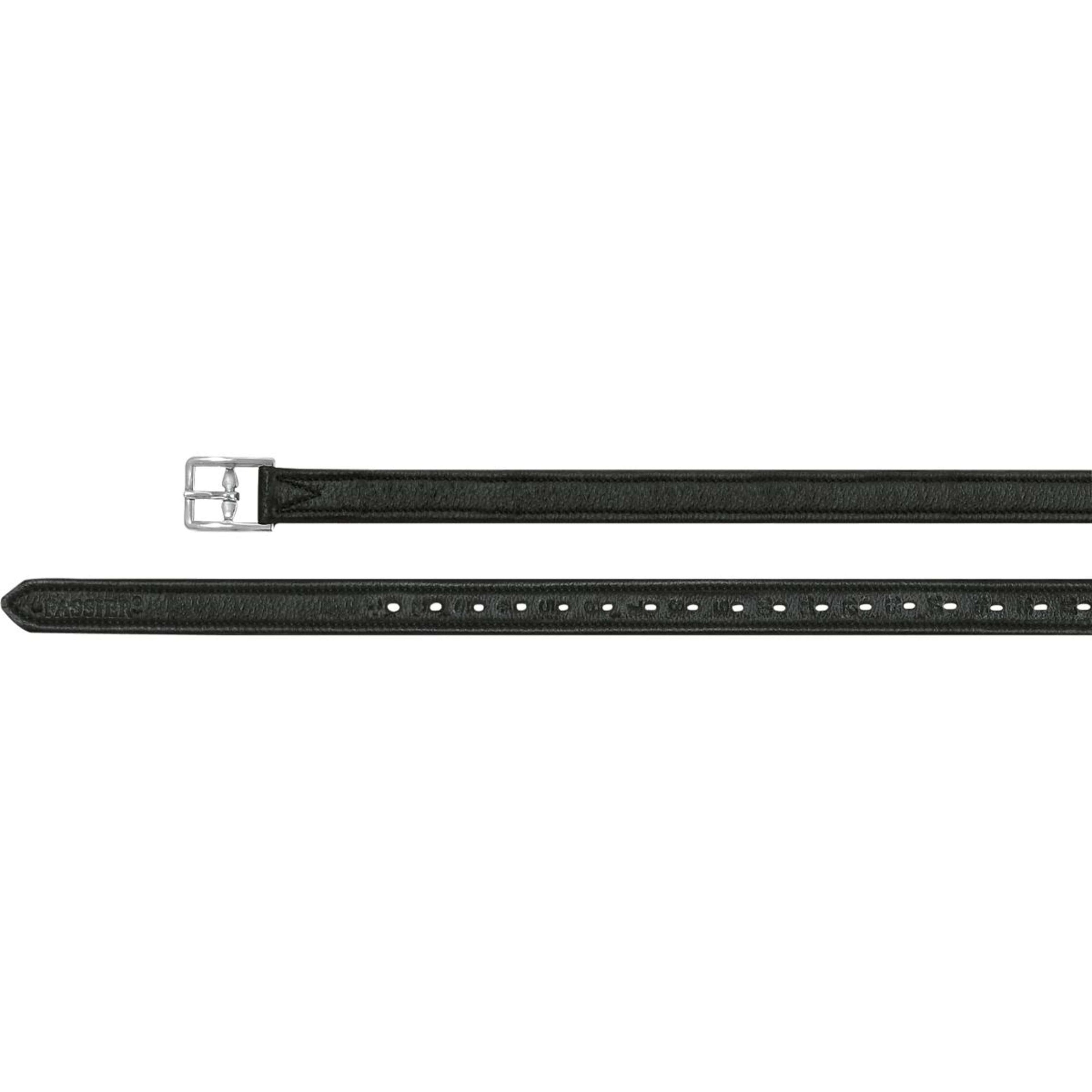 Passier Correas de estribo Velvet Touch 25mm con nailon Negro