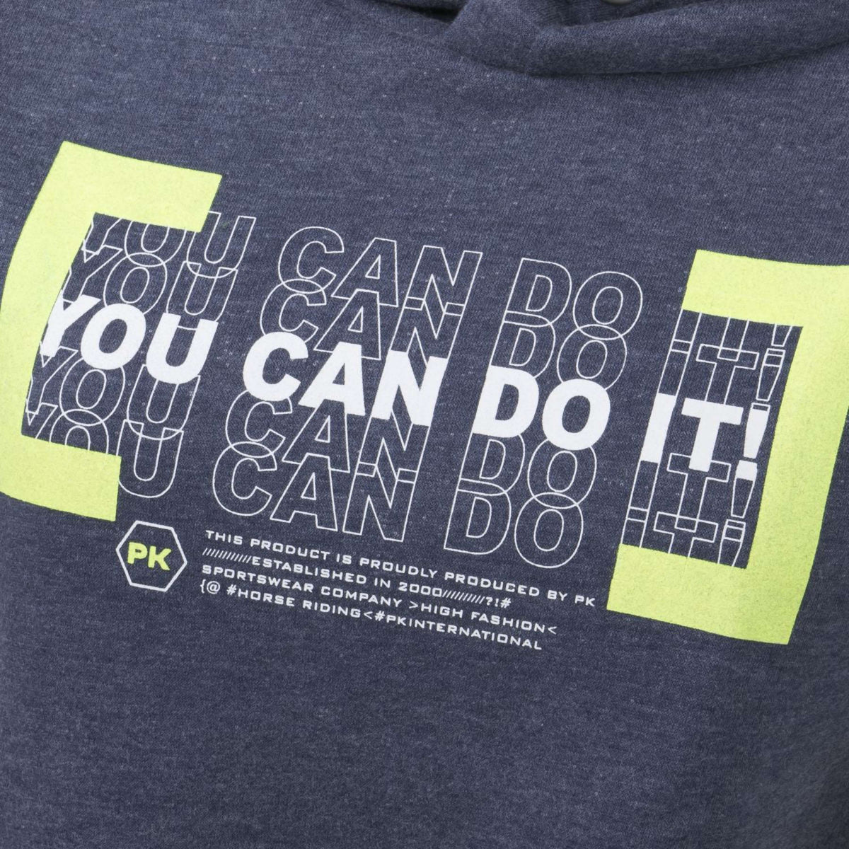 PK International Suéter Lewis Azul Vestido