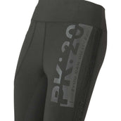 PK International Legging de Equitación Luxor Full Grip Onyx