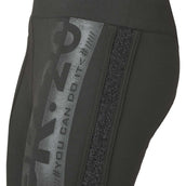 PK International Legging de Equitación Luxor Full Grip Onyx