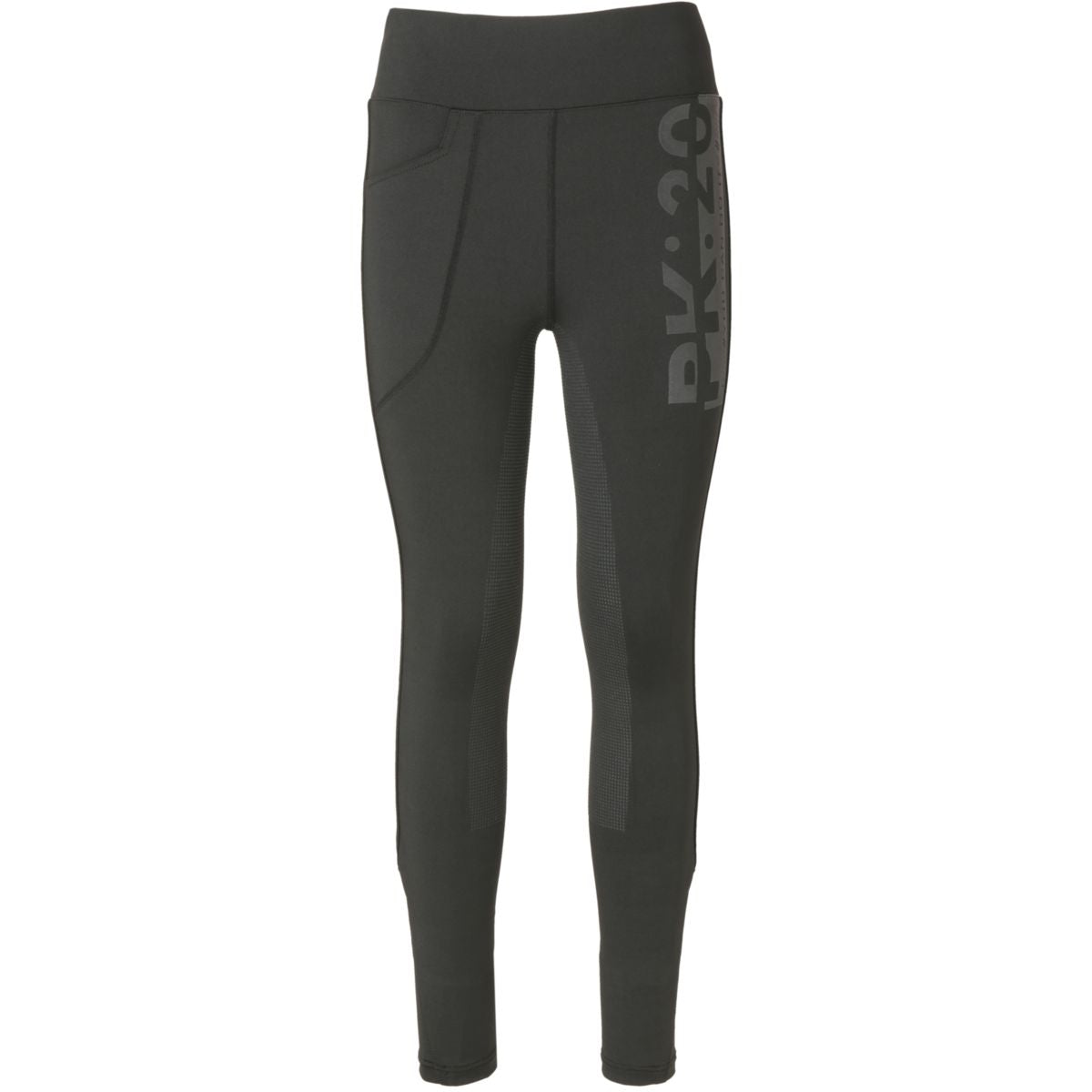 PK International Legging de Equitación Luxor Full Grip Onyx