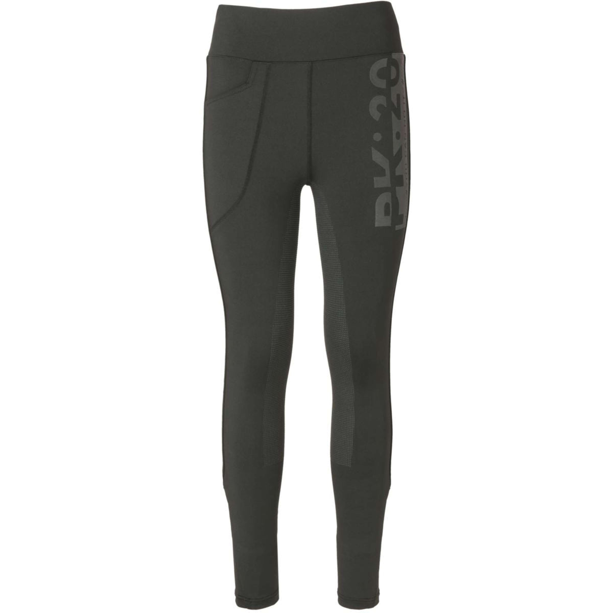 PK International Legging de Equitación Luxor Full Grip Onyx