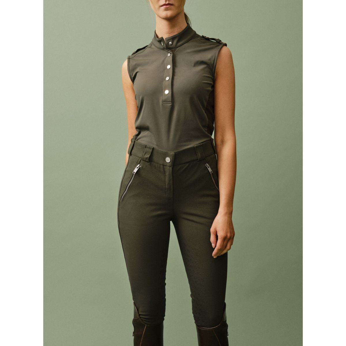 PS of Sweden Pantalones Ivy Forest Green