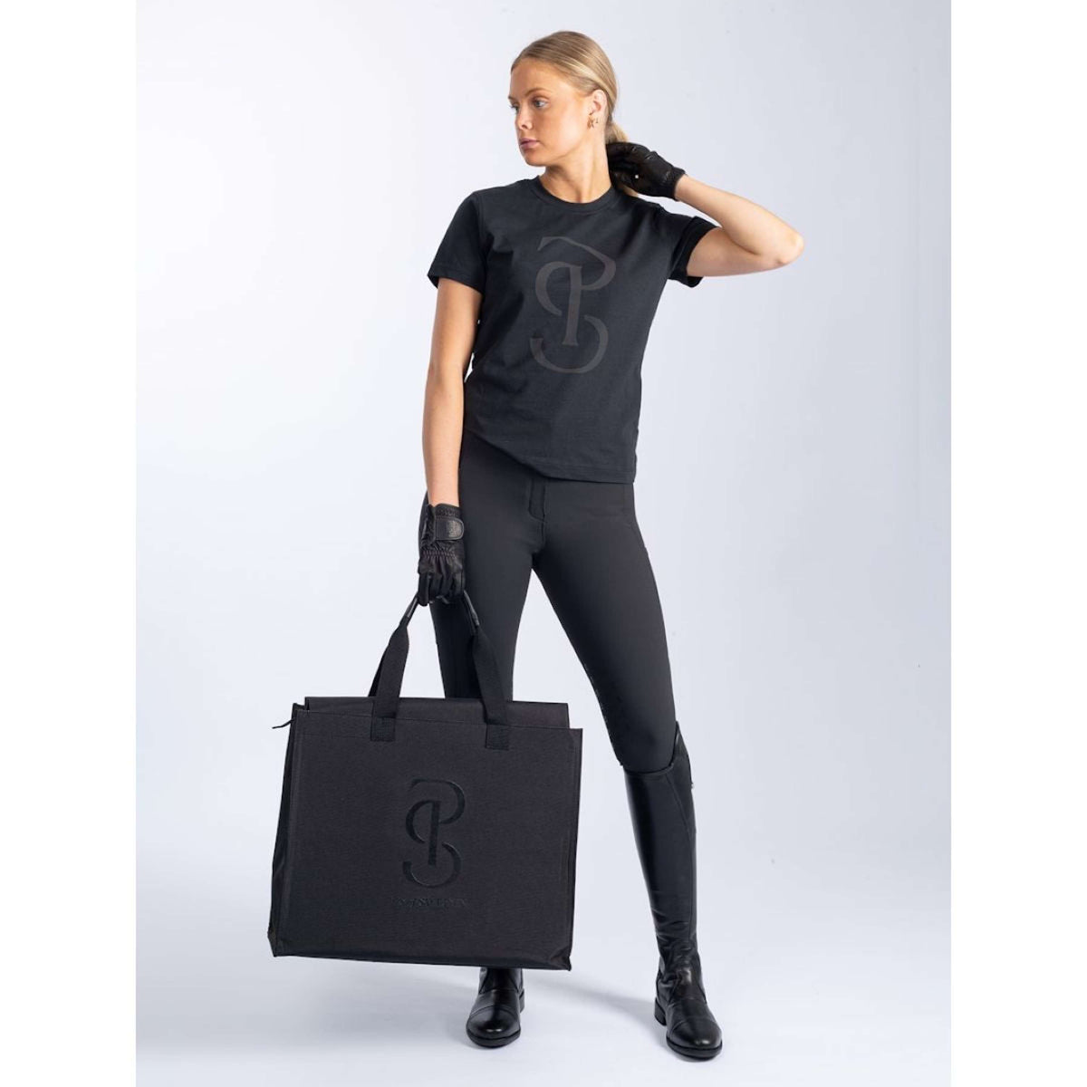 PS of Sweden T-Shirt Signe Negro