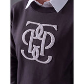 PS of Sweden Sweatshirt Karla Monogram Gris oscuro