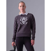 PS of Sweden Sweatshirt Karla Monogram Gris oscuro