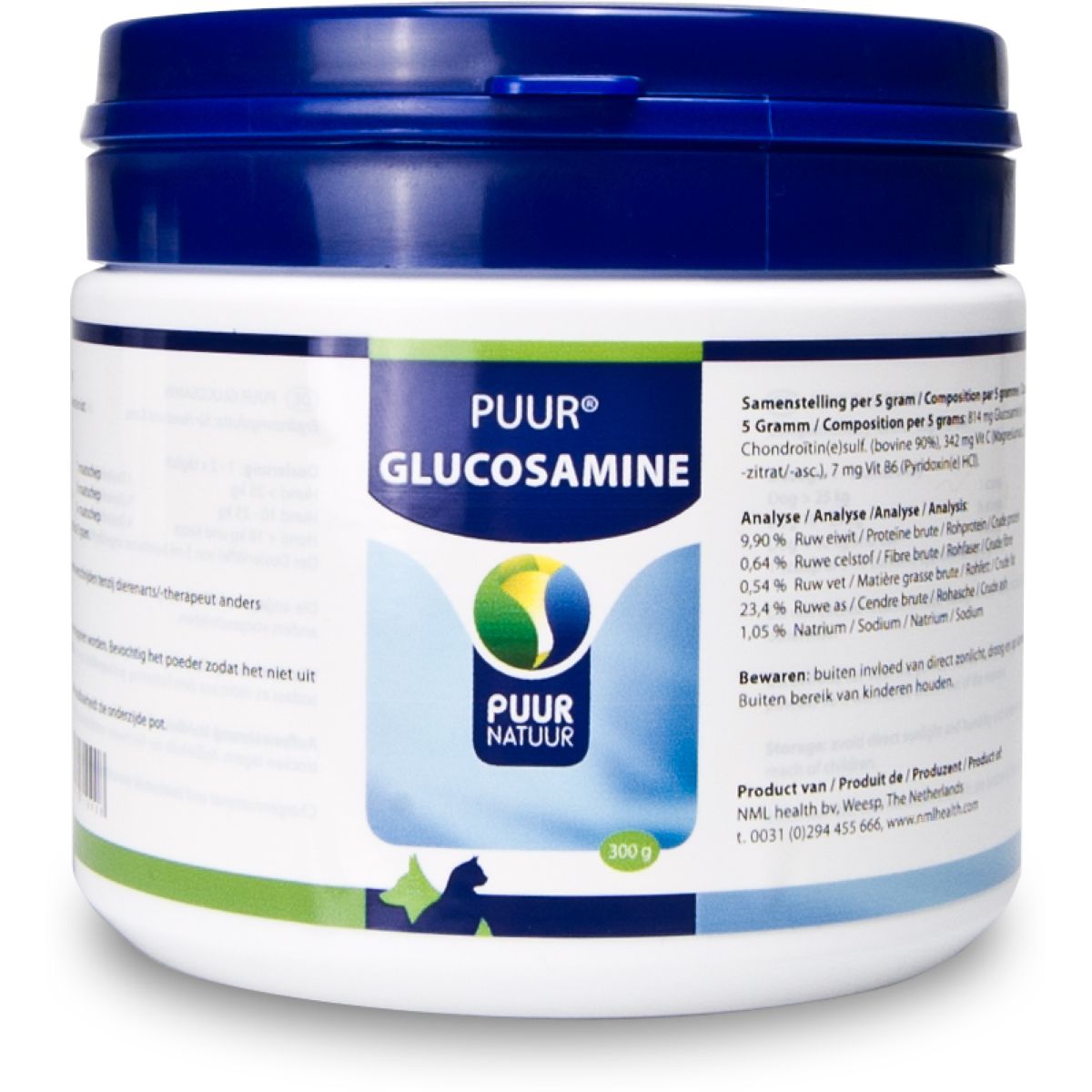 Puur Natuur Glucosamina Perro y Gato