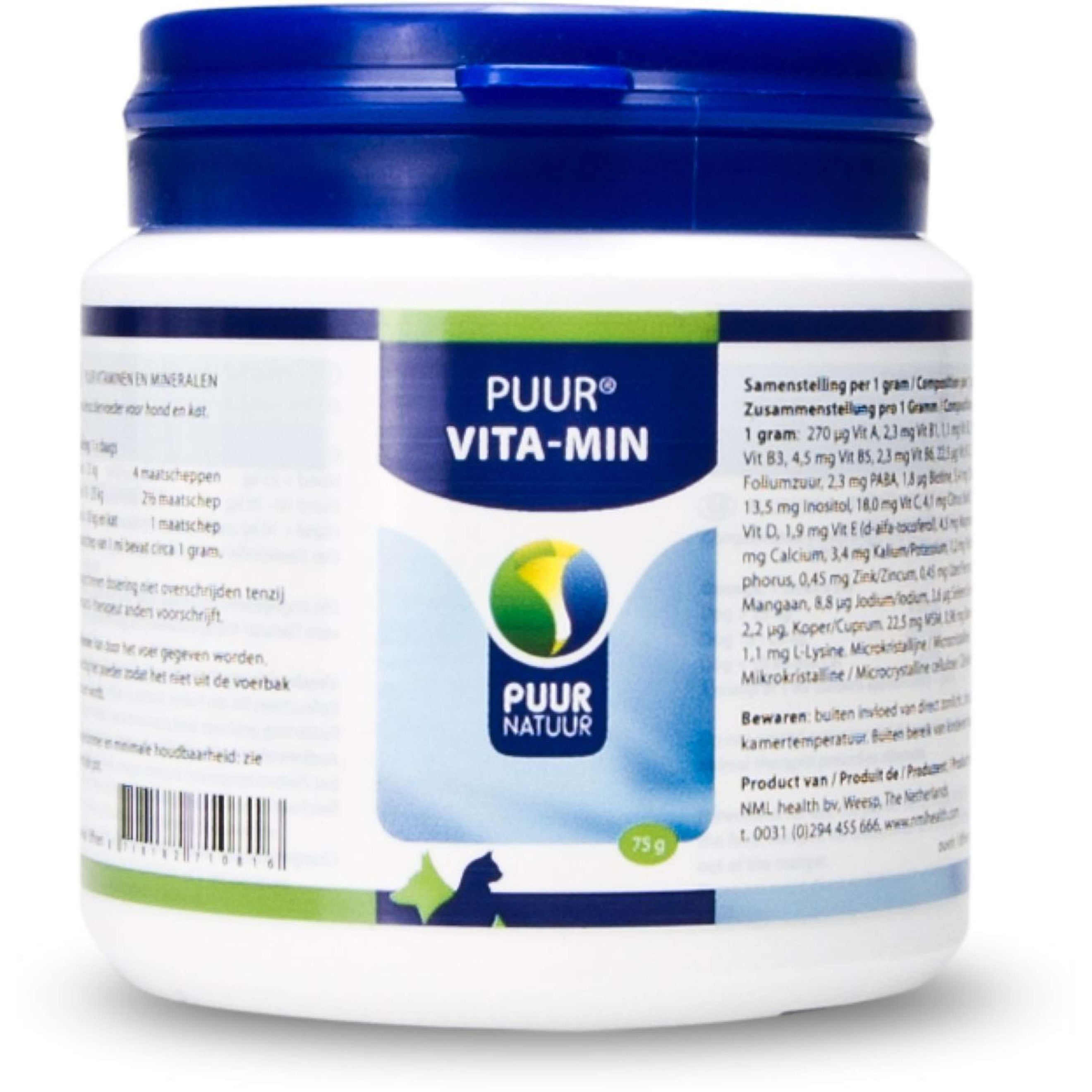 Puur Natuur Vitaminas Minerales Perro/Gato Puur Natuur Vitaminas Minerales Perro/Gato