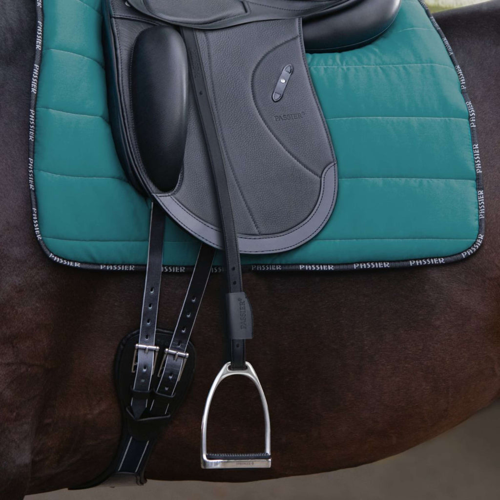 Passier Correas de estribo Velvet Touch Mono Negro