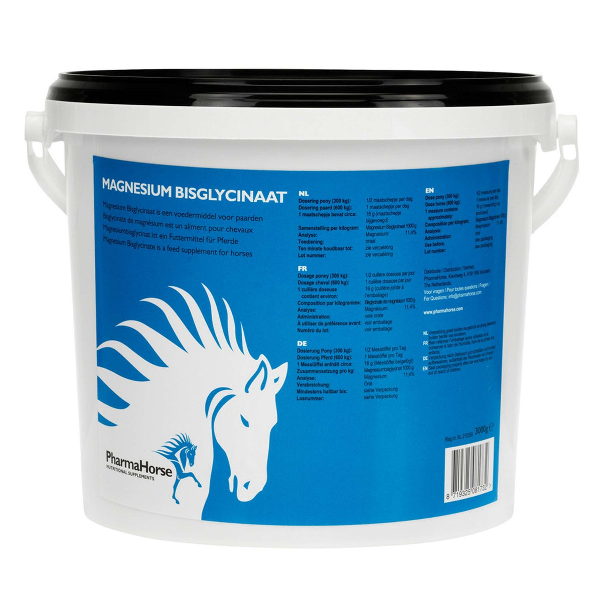 PharmaHorse Bisglicinato de magnesio