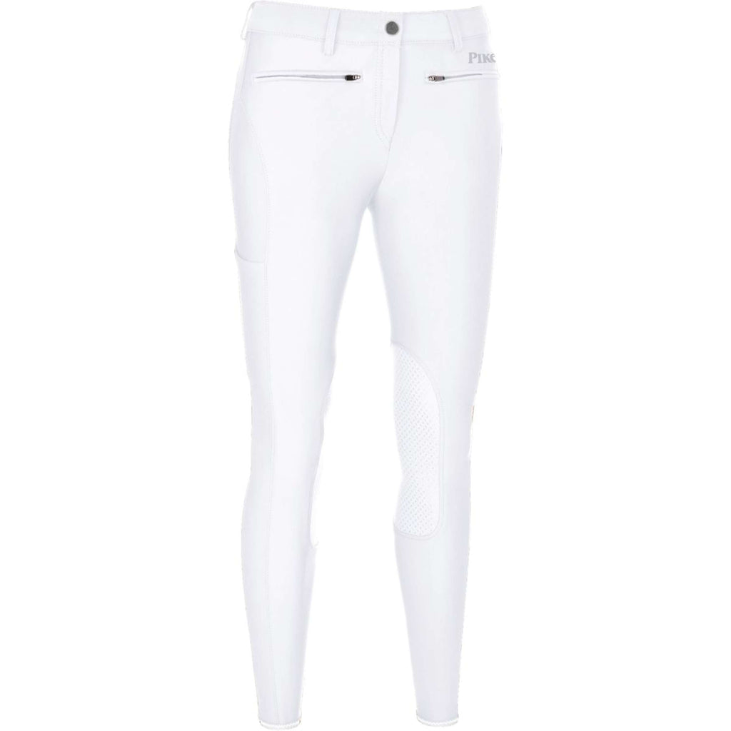 Pikeur Pantalón de Equitación Tessa Knee Grip Blanco