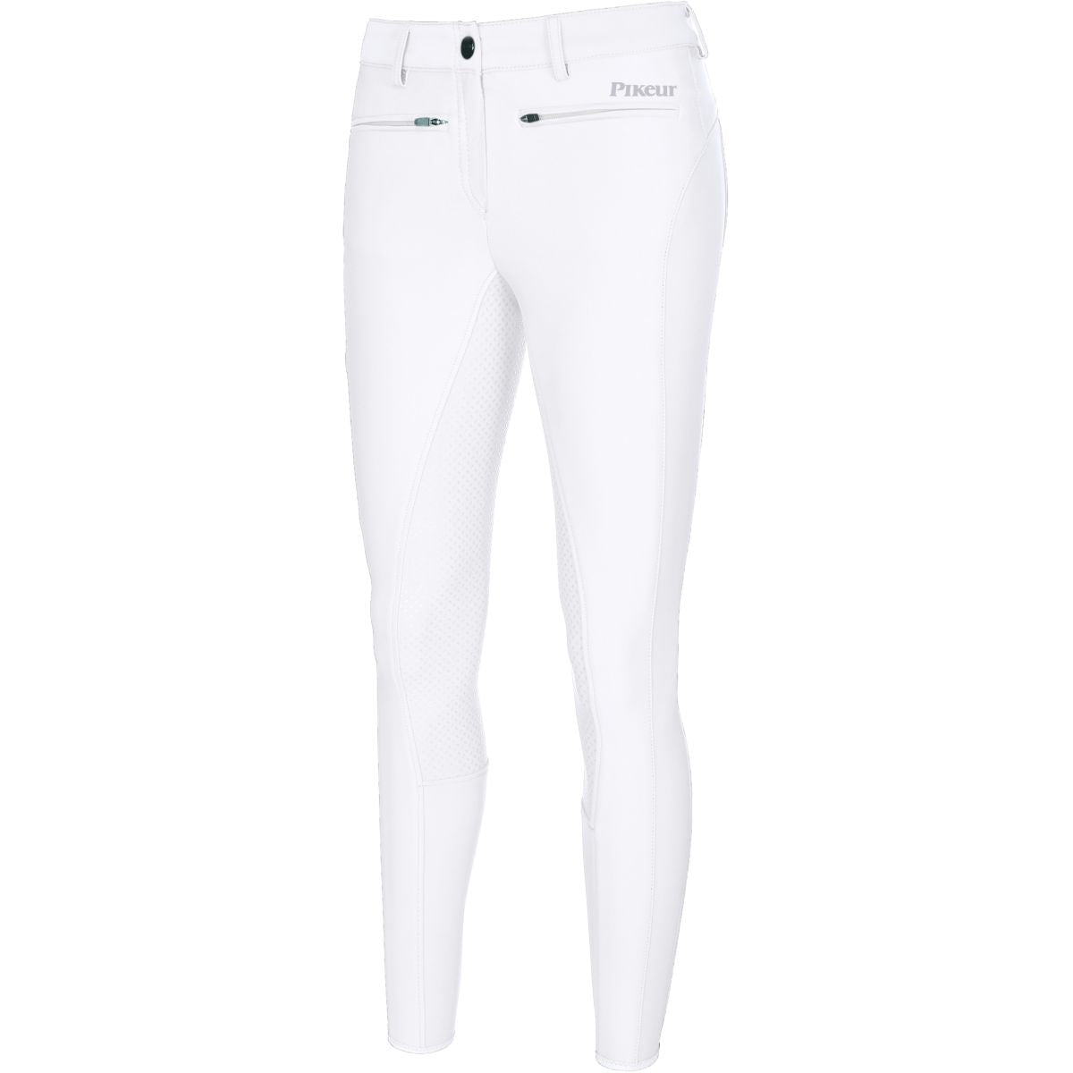 Pikeur Pantalón de Equitación Tessa Full Grip Blanco