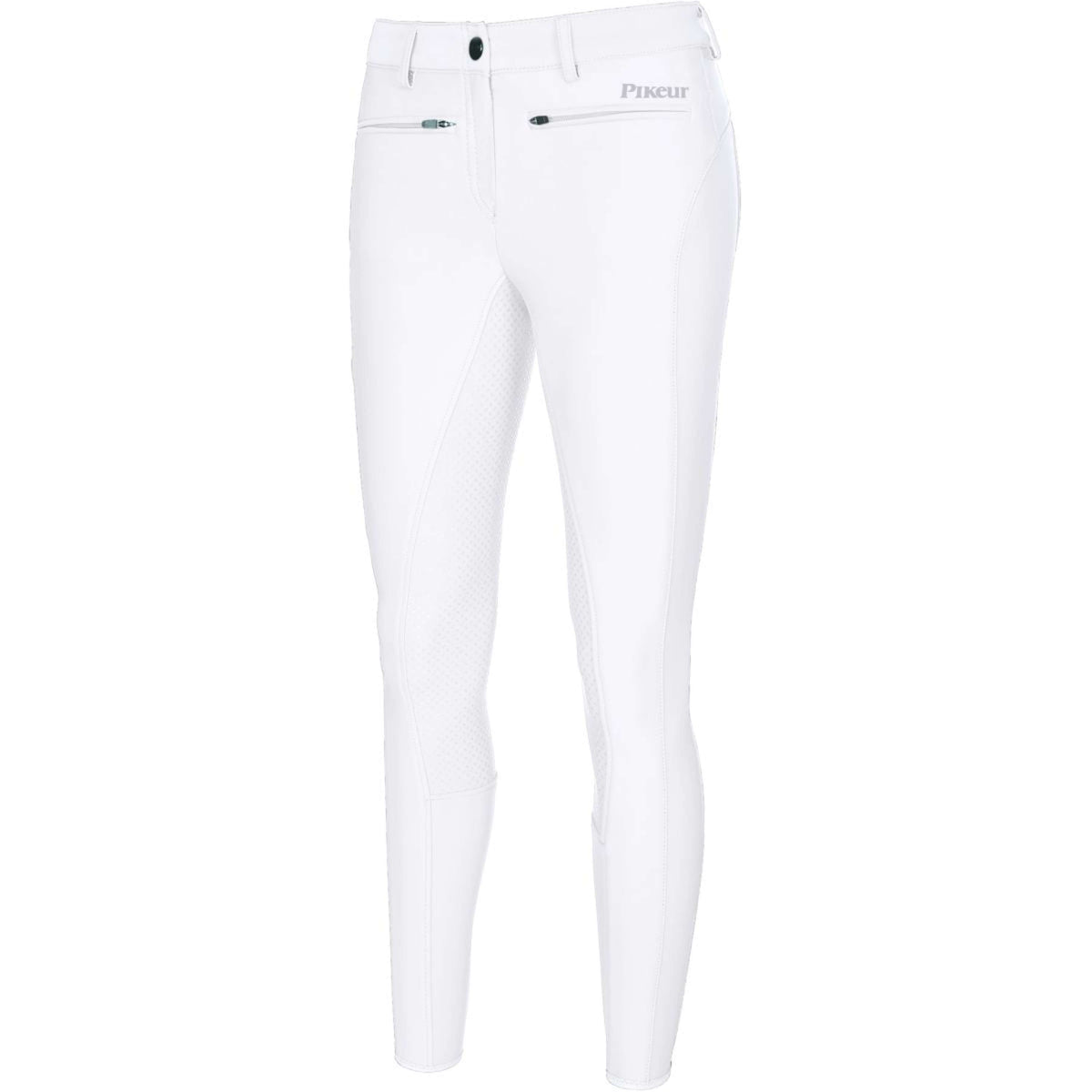 Pikeur Pantalón de Equitación Tessa Full Grip Blanco