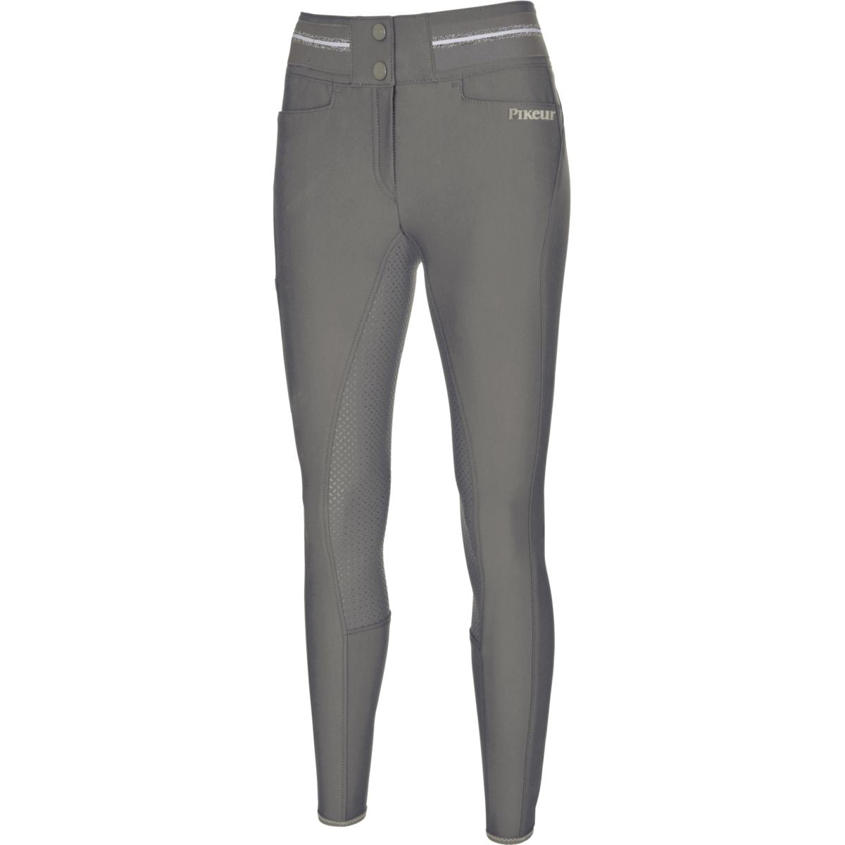 Pikeur Pantalón de Equitación CALANJA FG Mujeres Gris-Claro